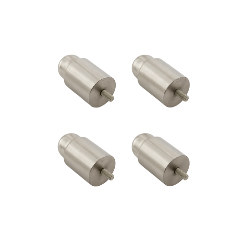 Lot de 4 pieds inox réglables pour armoires TEFCOLD - Henri Julien