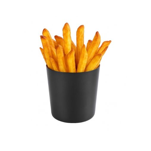 Cornet à frites LEVANTE acier inox noir mat 40cl - APS - Henri Julien
