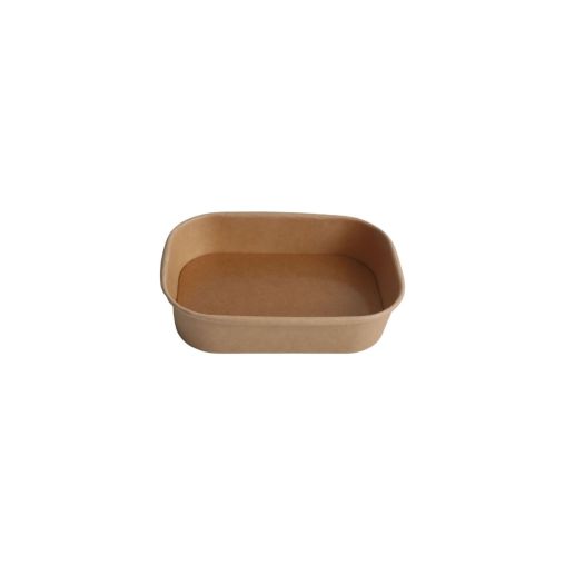 50 Boîtes kraft SQUARE LUNCH BOX 171x118x40 500ml - Henri Julien