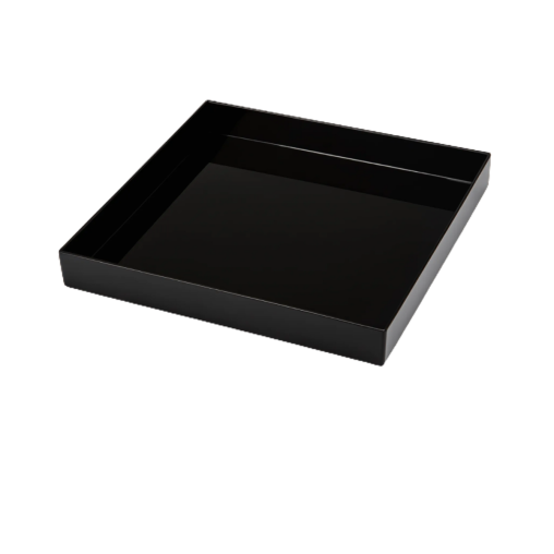 Plateau San 300x300 noir - Henri Julien
