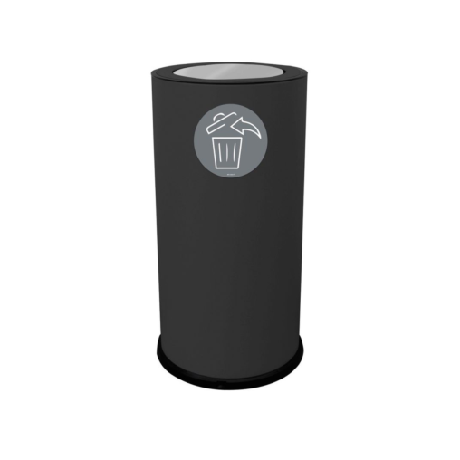 Poubelle collecteur VIKING 70L Noir - Henri Julien
