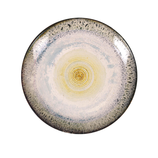 Assiette plate SIENNE Ø270mm Porcelaine Beige - Prix en baisse - Henri Julien