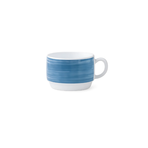 Tasse à thé RESTAURANT BRUSH 19cl Blue Jeans - Prix en baisse - Henri Julien