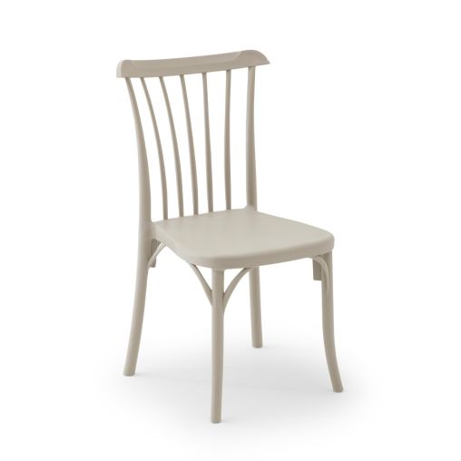 Chaise GOZO Polypropylène 49x54xh90cm Beige - Henri Julien