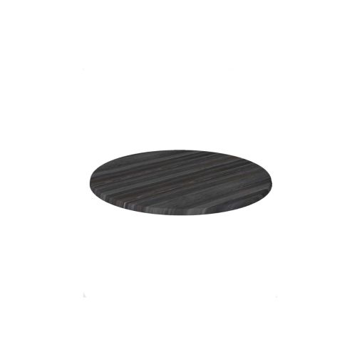 Plateau de table WERZALIT Ø60cm Tempéra argent - Henri Julien