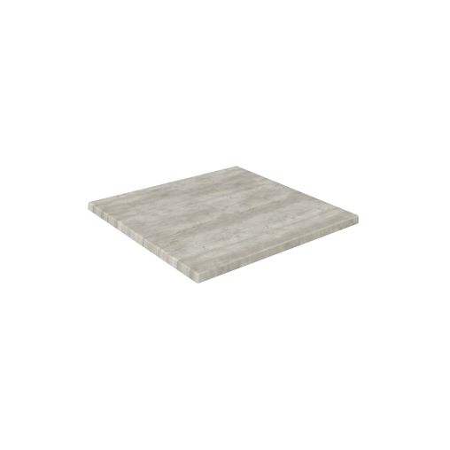 Plateau de table WERZALIT 60x60cm Ponderosa Blanc - Henri Julien