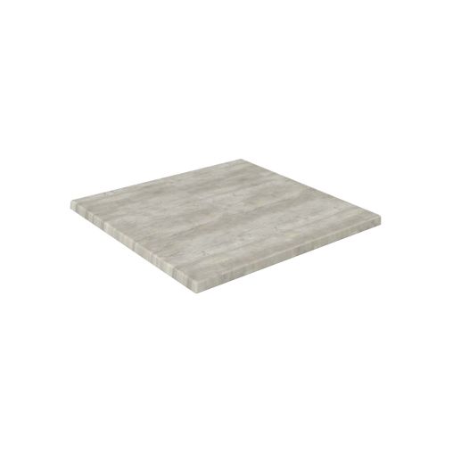 Plateau de table WERZALIT 70x70cm Ponderosa Blanc - Henri Julien