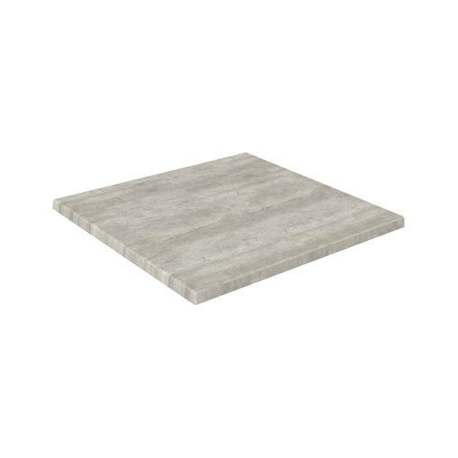 Plateau de table WERZALIT 80x80cm Ponderosa Blanc - Henri Julien