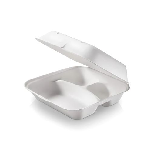 125 Food Box avec couvercle charnière biodégradable - Prix en baisse - Henri Julien