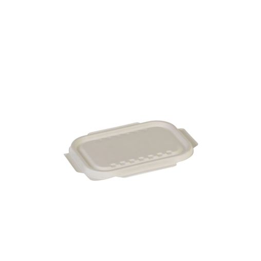 125 Couvercles à rabat pour Barquette rect bio 850ml - Henri Julien