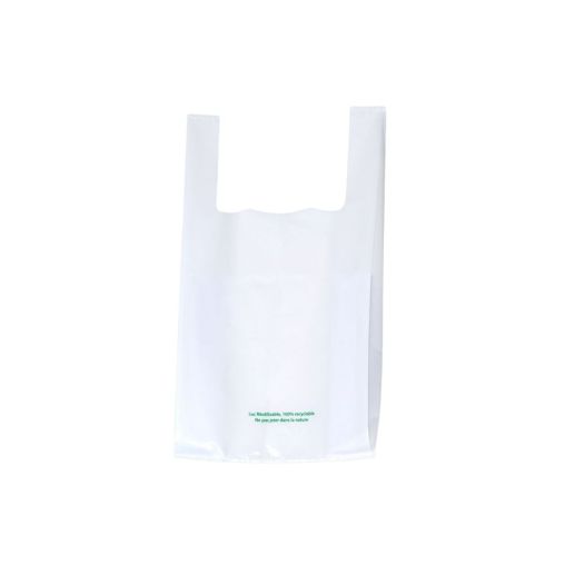 500 Sacs Bretelles Blanc 100% recyclable - Henri Julien