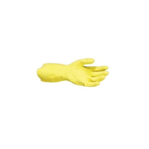 Paire de Gants de Ménage Latex Jaune Taille M - Henri Julien