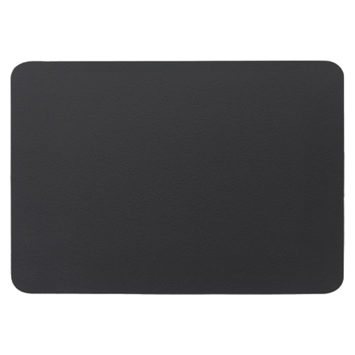 Le lot de 4 Sets façon cuir 43x29 uni Noir - Henri Julien