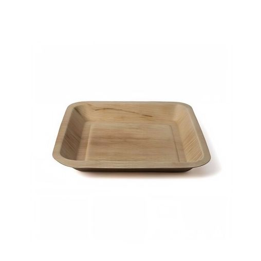 25 Assiettes 200x200xh25mm Feuille de palmier - Prix en baisse - Henri Julien