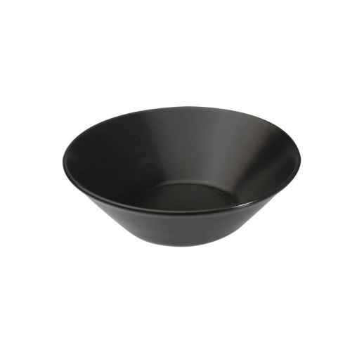 Saladier STONEWARE Ø240xh60mm Grès Noir - Henri Julien