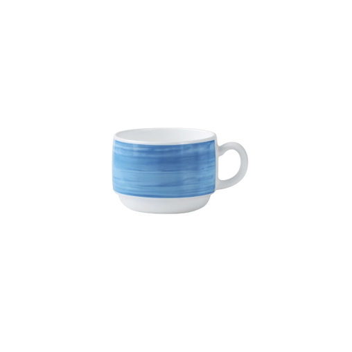 Tasse à thé RESTAURANT BRUSH 19cl Bleu ciel - Prix en baisse - Henri Julien