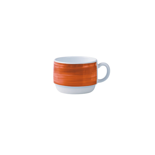 Tasse à thé RESTAURANT BRUSH 19cl Orange - Prix en baisse - Henri Julien