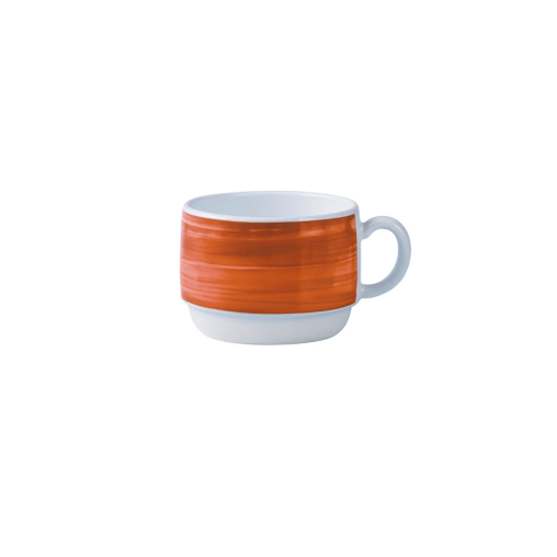 Tasse à thé RESTAURANT BRUSH 19cl Orange - Prix en baisse - Henri Julien