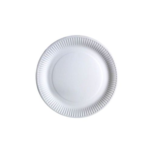 100 Assiettes Plate Carton ø230mm - Henri Julien