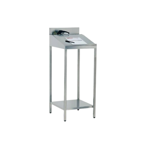 Pupitre inox  sur pied - Henri Julien