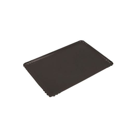 25 Plateaux de réception Traiteur 280x190 Carton Noir - Prix en baisse - Henri Julien