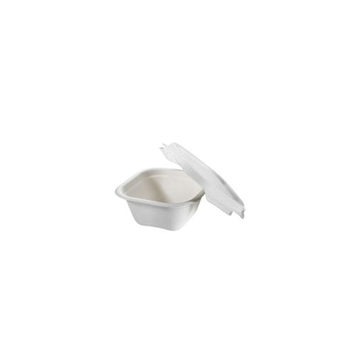 125 Saladiers carré biodégradable 350ml - Prix en baisse - Henri Julien
