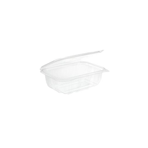 400 Barquettes Rectangle Optipack avec couvercle 750g - Henri Julien