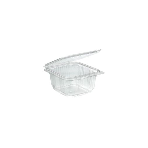 50 Barquettes Rectangle Optipack avec couvercle 250g - Henri Julien