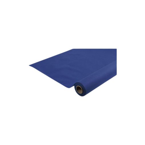 Nappe jetable en rouleau SOFT Airlaid 1,20x15m Bleu marine - Henri Julien