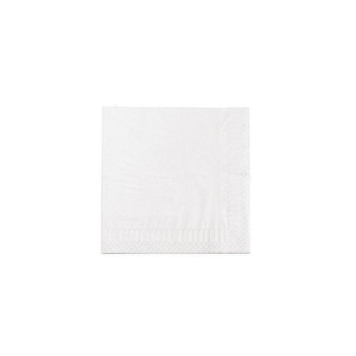 2000 Serviettes ouate 2 épaisseurs 40x40cm Blanc - Henri Julien
