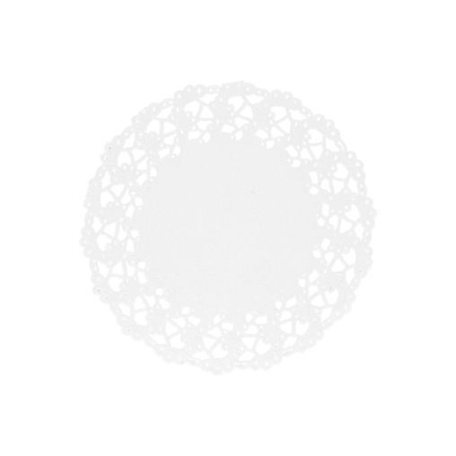 250 Dentelles rondes ø120mm Blanc - Henri Julien