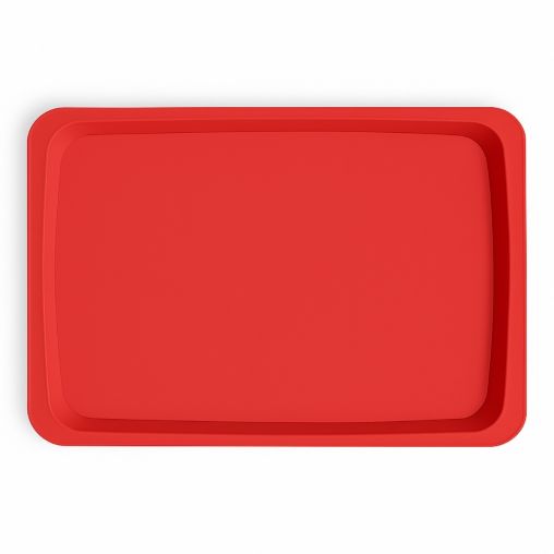Plateau Gn1/1 Polypropylène 53x32,5 Rouge - Henri Julien