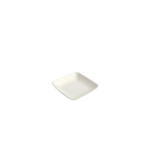 50 Coupelles carrées pour mignardises 65x65xh12mm Canne à sucre - Henri Julien