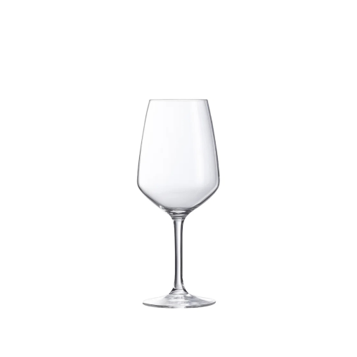 Verre à pied VINA JULIETTE 30cl Ø79xh188mm gravure grappe + 3 lignes de contenance - Prix en baisse - Henri Julien