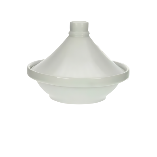 Tajine + couvercle ø280mm Blanc - Henri Julien