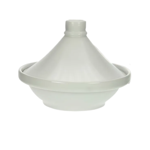 Tajine + couvercle ø280mm Blanc - Henri Julien