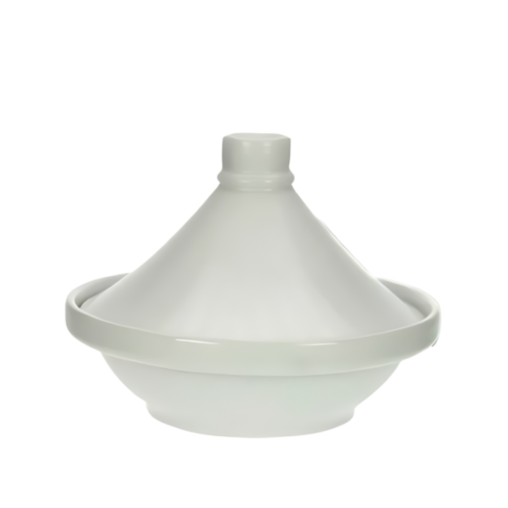 Tajine + couvercle ø280mm Blanc - Henri Julien