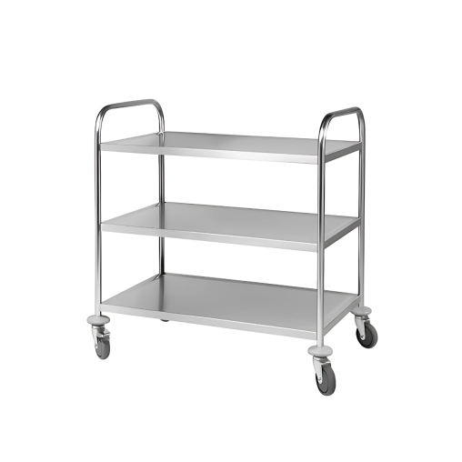 Chariot de Service inox 3 plateaux Proself - Henri Julien