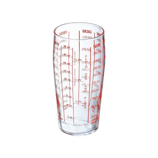 Verre mesureur 58cl Ø80xh160mm Verre trempé - Henri Julien