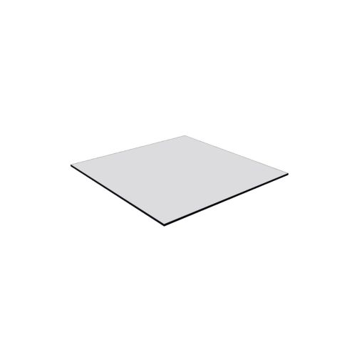 Plateau de table COMPACT 60x60cm Gris Clair - Henri Julien