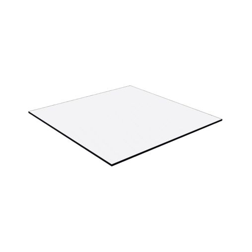 Plateau de table COMPACT 80x80cm Blanc - Henri Julien