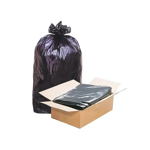 100 Sacs poubelle déchets lourds 160L Noir - Henri Julien