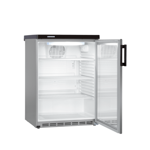 Réfrigérateur porte vitrée TABLE TOP Liebherr 171L Inox - Henri Julien