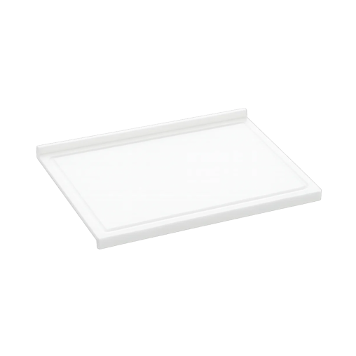 Planche à découper Double Bord 57X37 Blanc - Henri Julien