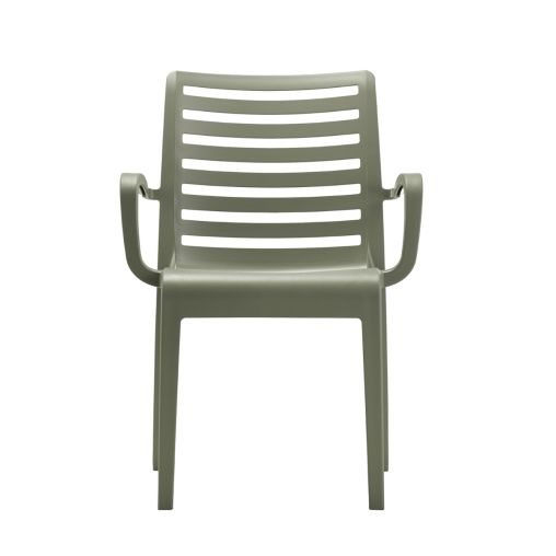 Fauteuil SLAT Polypropylène 58x60xh88cm Green forest - Grosfillex - Henri Julien