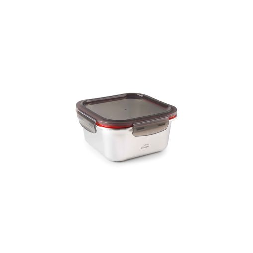 Boîte repas carré Inox ECOINOX 140x140xh70mm 640ml - Lacor - Henri Julien