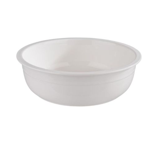 Saladier en porcelaine ORBIT Ø295xh90mm 3L Blanc - APS - Henri Julien