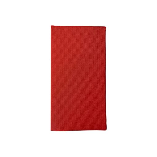 1200 Serviettes 2 épaisseurs DOUBLE POINT 38x38cm pliage en 8 Rouge - Henri Julien