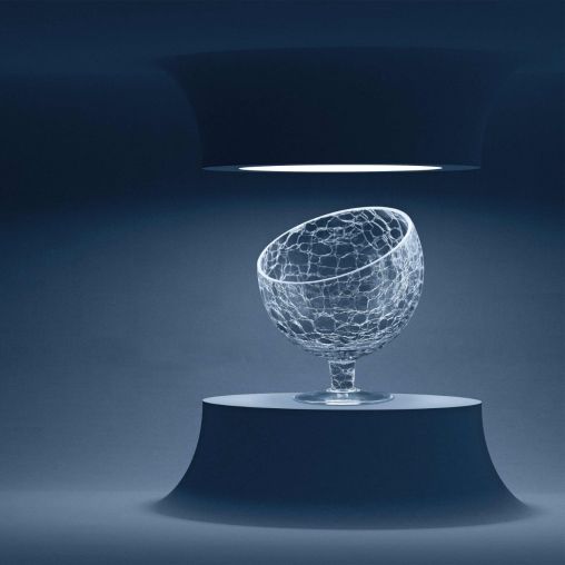 Coupe CRACKED Ø240xh250mm 270cl Verre Transparent - Henri Julien