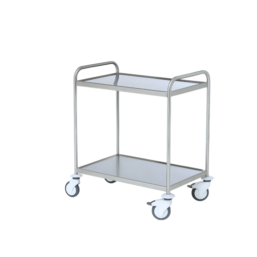 Chariot de Service inox 2 plateaux - Henri Julien